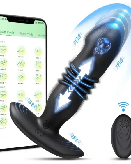 Vibrator Telescopic Anal